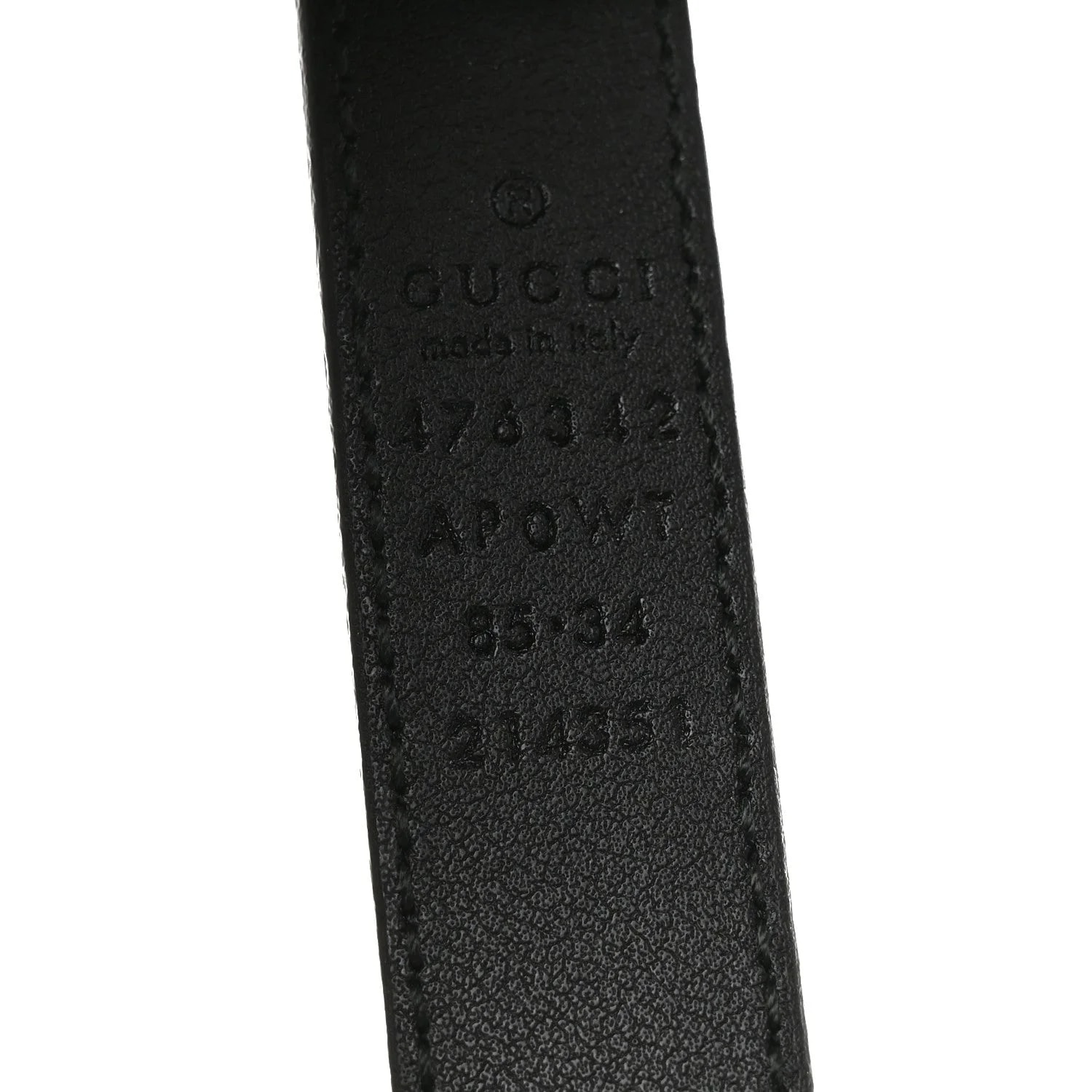 Moon Double G 20mm Belt 85 34 3