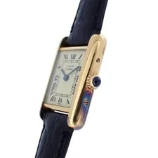 Cartier Must Tank SM Vermeil W1003153 2