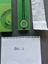 Swatch — Swatch X AP Royal Pop Audemars Piguet Green Eight in Hand Receipt Warranty Bag — Watch — resale