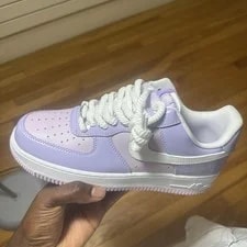 Nike Air Force 1 Low Top Lace-Up Athletic Upper 4