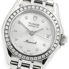 Tudor — Tudor 15810 Monarch Diamond Bezel 10P Diamond Quartz S 942995 — Watch — resale
