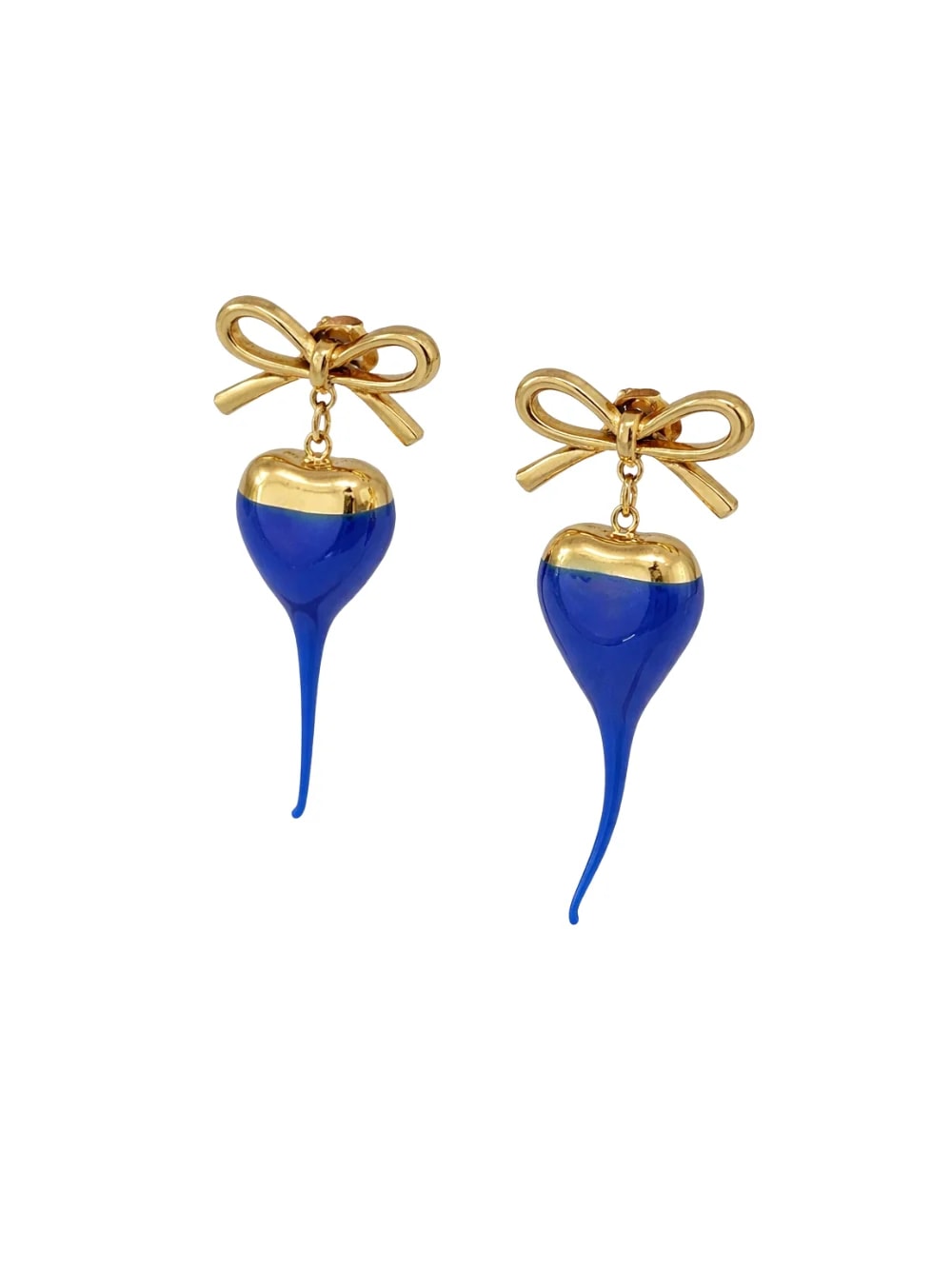 Ottolinger Bow-Heart With Rubberized Varnish Drop — Metal 3