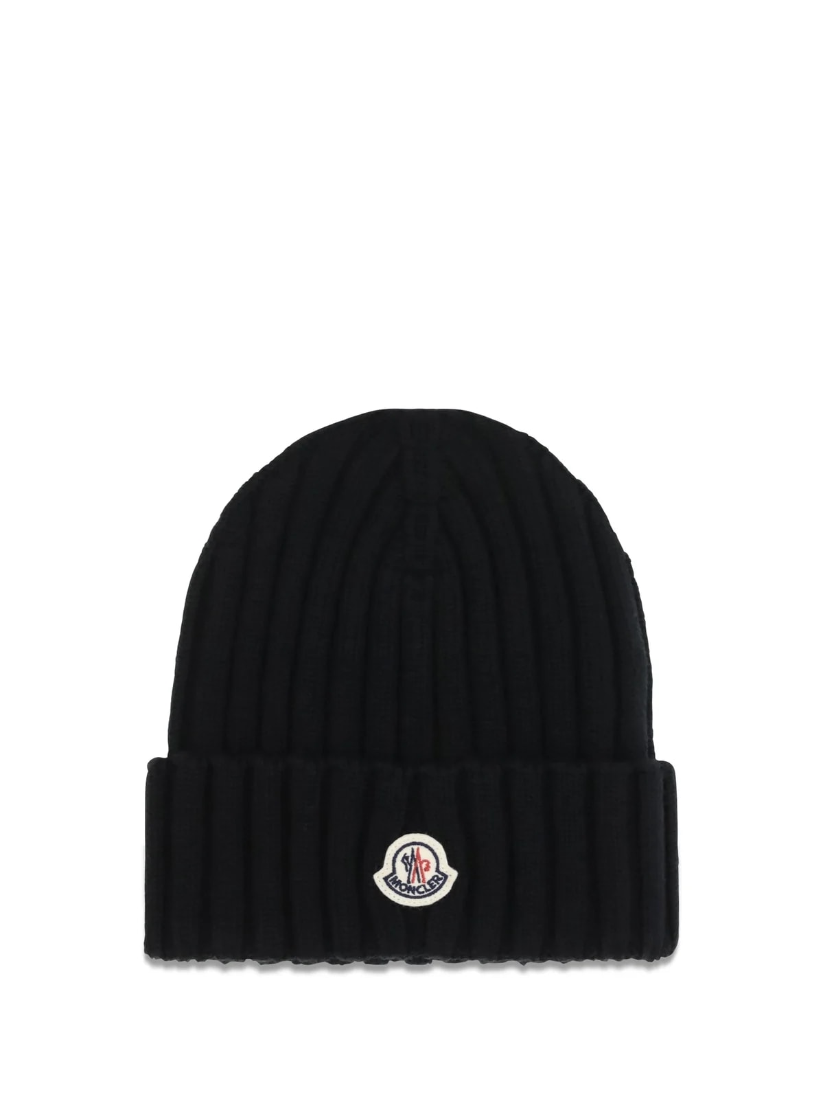 Moncler — Moncler L20933b00036a9327 Ribbed Beanie — Ovis Aries Beanies — Accessory — resale