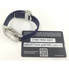 TAG Heuer Aquaracer White Shell SS Rubber Quartz SKAI-0 2