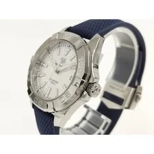 TAG Heuer Aquaracer White Shell SS Rubber Quartz SKAI-0 3
