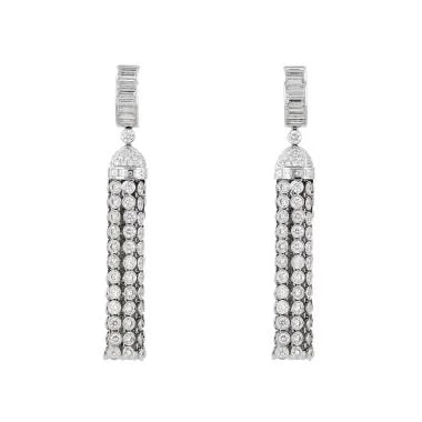 Bouche — Boucheron Pompon in White Gold and Diamonds — Jewelry — resale