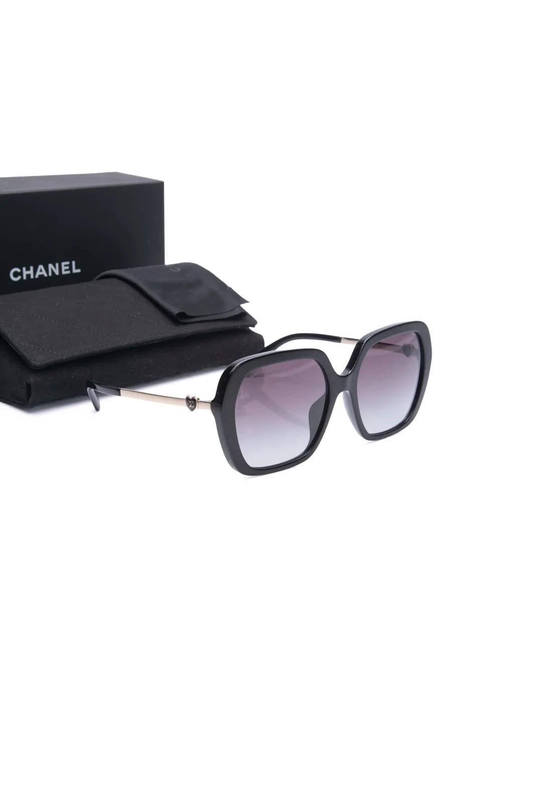 Chanel — Chanel Square Heart Sunglasses — Accessory — resale