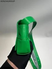 Bottega Veneta Intreccio Woven 8-grid Cassette Belt 3