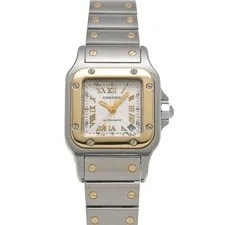 Cartier — Cartier Santos Galbee SM 20th W20045C4 Silver 724510 — Watch — resale