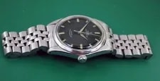 1966 Tudor Oyster Prince Rolex Band Original Black Rose Dial 3
