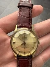1960s Omega Constellation Gold Dial 14900 61 SC PIE PAN DOG LEG 2