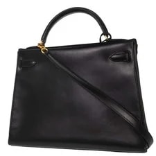 Hermes Kelly Box Calf With 2