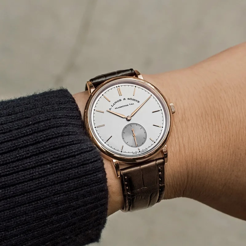 Saxonia Automatic Ref. 380.032 in 18k Pink Gold 2