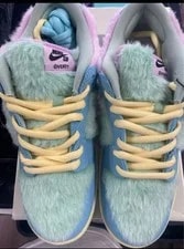 9.5US Verdy Nike Sb Dunk Fn6040-400 3