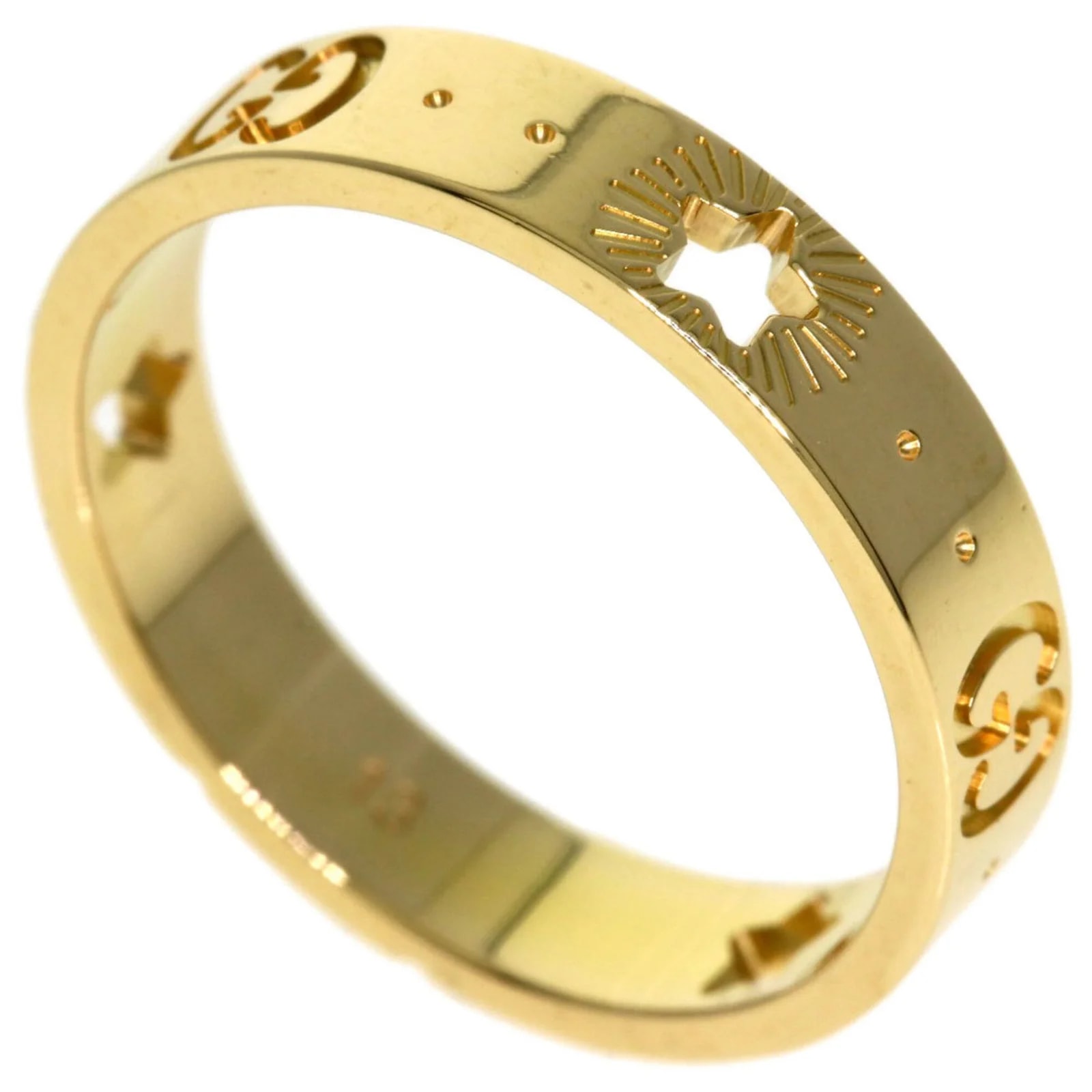 Gucci — Gucci Icon 18K Yellow Gold Band — Jewelry — resale