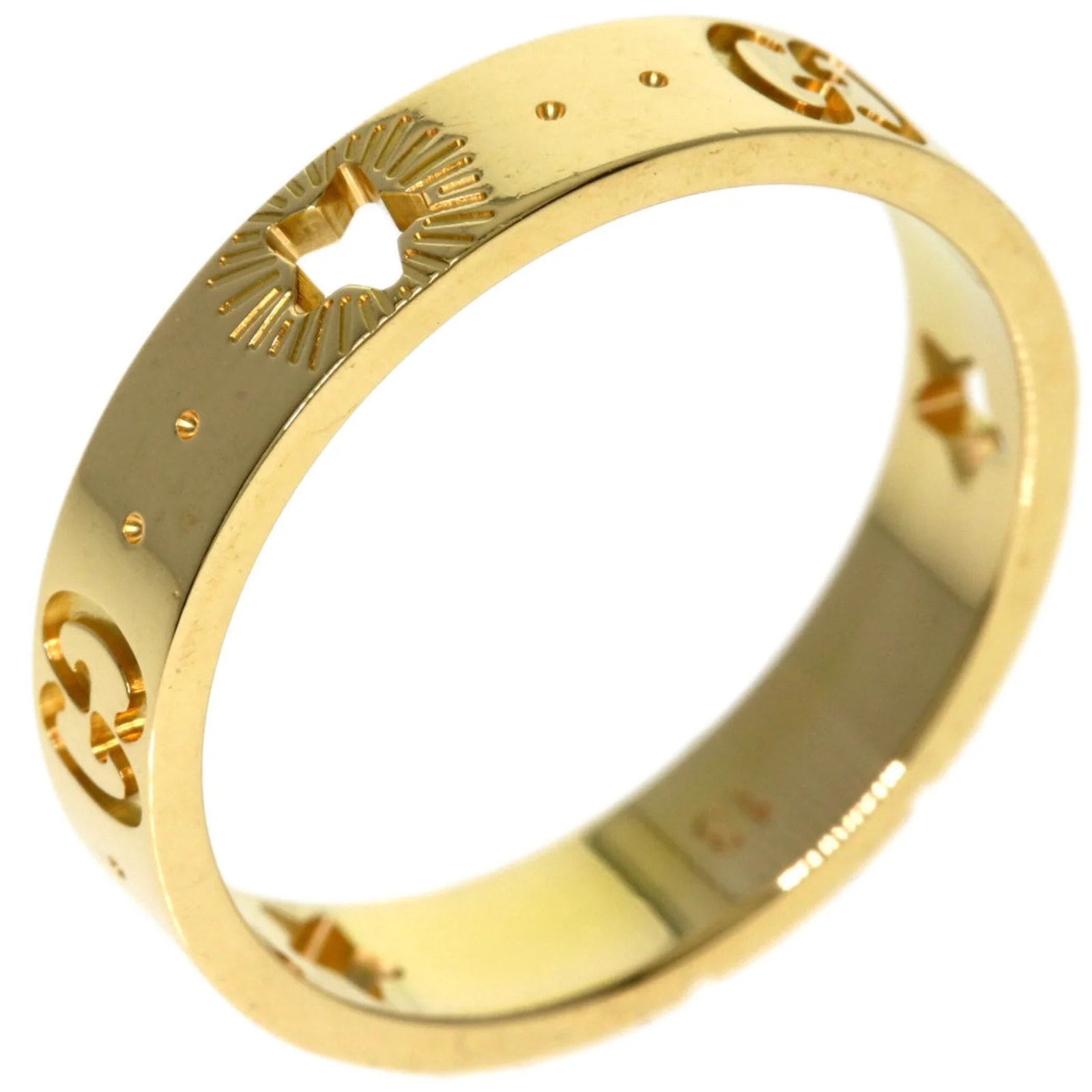 Gucci Icon 18K Yellow Gold Band 2