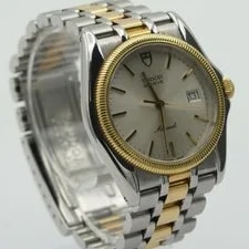 Tudor Monarch Montre Automatique Pour Homme 15633 35MM Acier / Or Comme Neuf 2