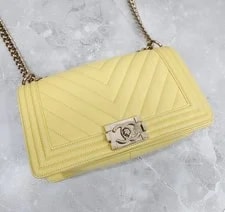 Chanel Chevron Boy Flap Medium 27 Series 156837879 [P] 4