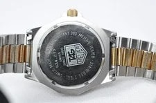 TAG Heuer 3000 Professional 934.213 Quartz Two-Tone Silver Dial Date 35mm 3
