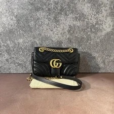 Gucci — Gucci GG Marmont Matelassé Mini ' - Very Good #D0KVF3 — Handbag — resale