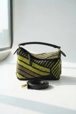 Loewe — Loewe Puzzle Edge Anise Top Handle Crossbody — Handbag — resale