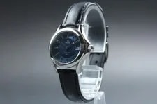 Omega Seamaster 120m Cal.1424 Date Blue Dial 27mm Quartz From Japan 3
