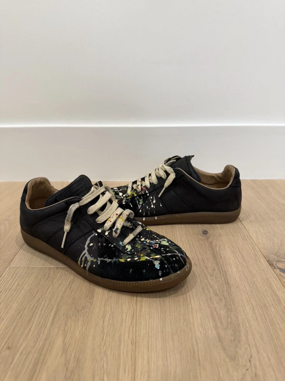 Maison Margiela — Maison Margiela GAT Replica Paint Splatter — Sneaker — resale