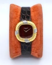 1972 Patek Philippe 4355 Red Jasper Stone Dial Perfect Condition Lnos 27mm 3