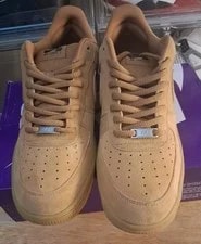 Size 13 Nike SB AIR Force 1 Flax- HM8517 200..2026 4
