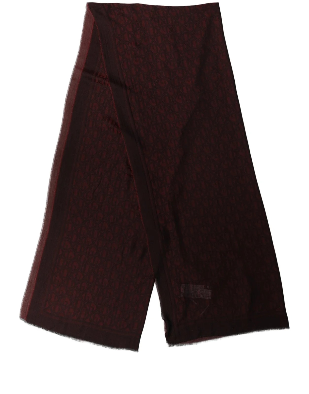 Dolce & Gabbana Dark Modal Frayed Edge Lace Stole Scarf 2
