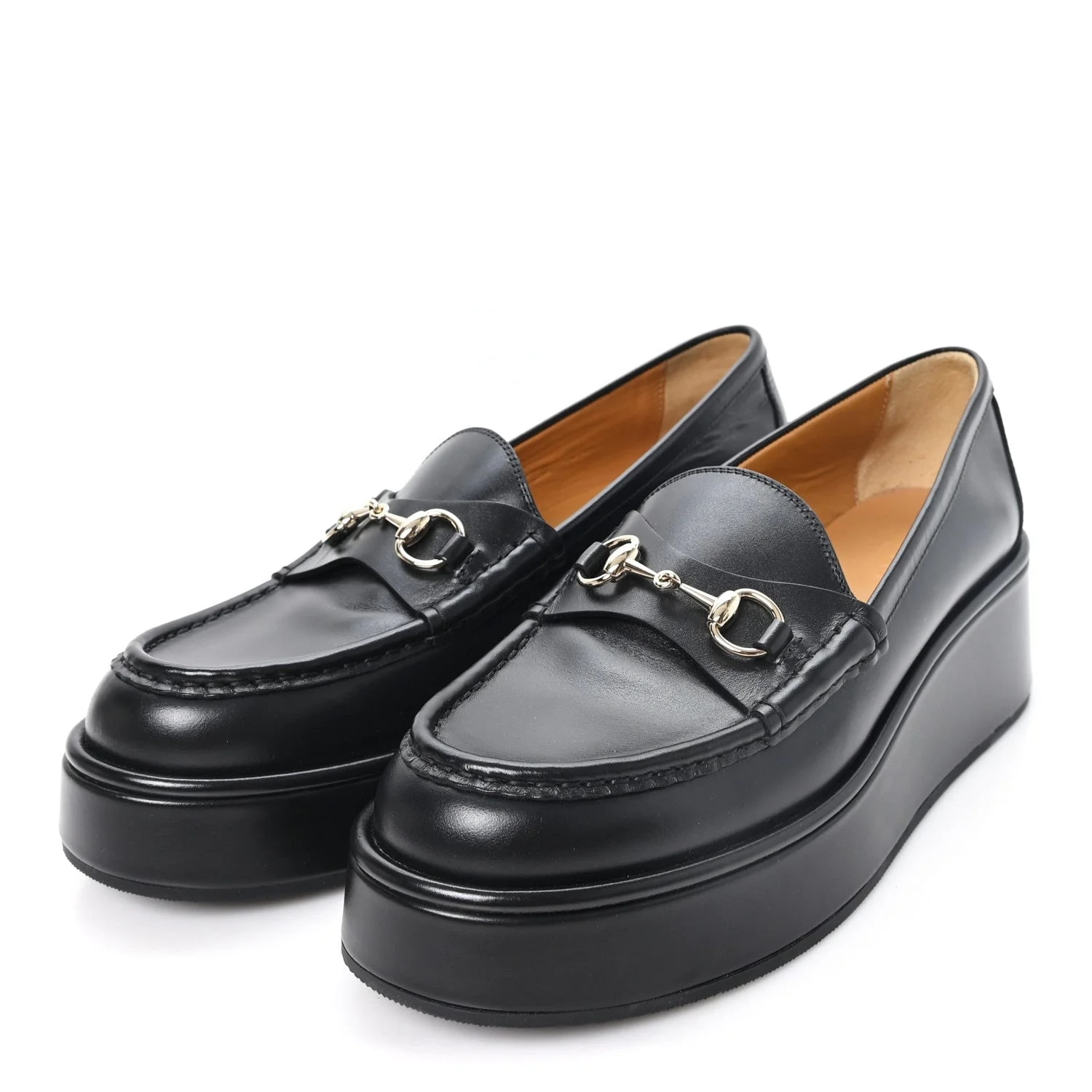 Kama Horsebit Wedge Platform 38 4