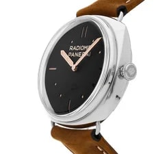 Panerai Radiomir SLC 3 Days Steel Manual 47mm Black Dial Strap PAM 425 2