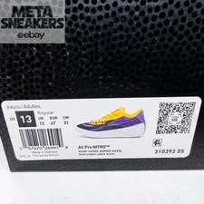 Puma US 13 Lakers All Pro Nitro 310392 05 2