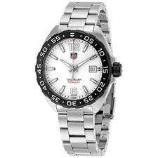 Tag Heuer — TAG Heuer Formula 1 WAZ1111.BA0875 Quartz White Steel Gents Sports Date — Watch — resale