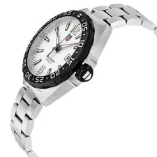 TAG Heuer Formula 1 WAZ1111.BA0875 Quartz White Steel Gents Sports Date 2