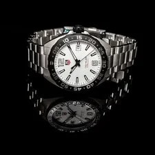 TAG Heuer Formula 1 WAZ1111.BA0875 Quartz White Steel Gents Sports Date 3