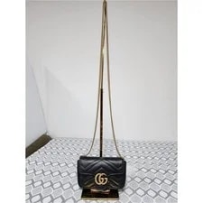 Gucci — Gucci Matelasse Super Mini GG Marmont — Handbag — resale