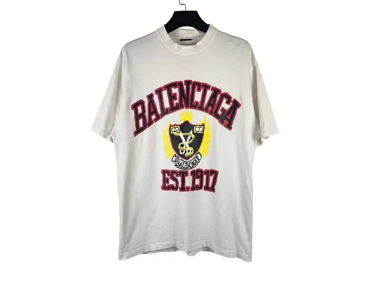 Balenciaga — Balenciaga Scissors Destroy Short-Sleeves Tee — streetwear — resale