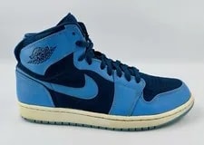 2014 Nike Air Jordan 1 High Strap “French Blue” Size 11.5 (Straps Not Included) 2