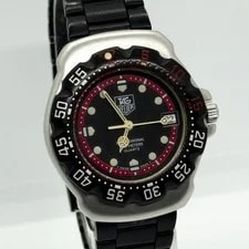 Tag Heuer WA1214 Black Dial Analog Quartz Stainless Steel Round 37mm 3