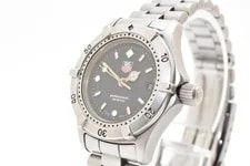 【N BOX】Tag Heuer Professional 2000 WE1410-2 Black Dial Quartz Japan 3