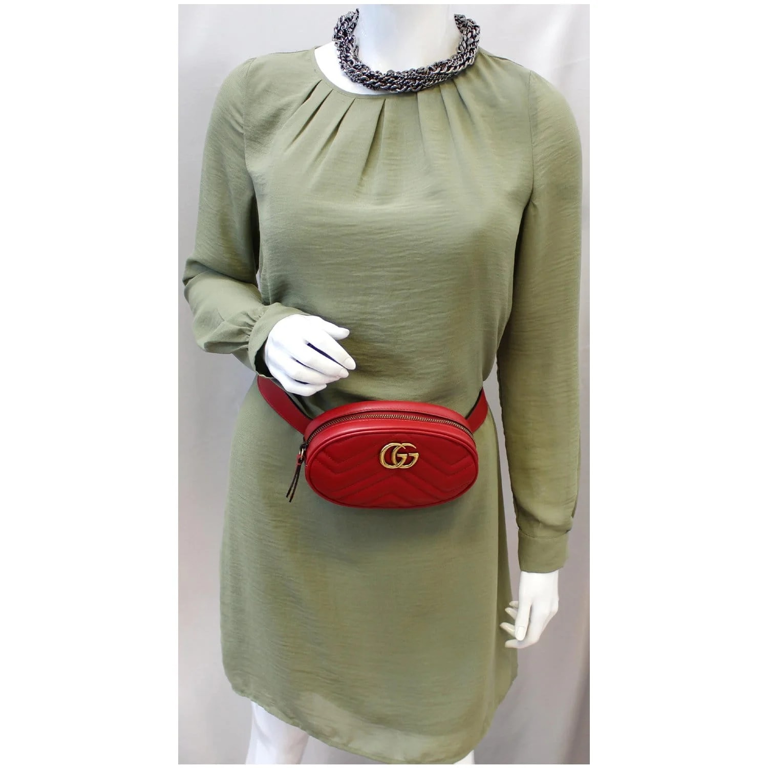 Gucci GG Marmont Matelasse Belt 476434 2