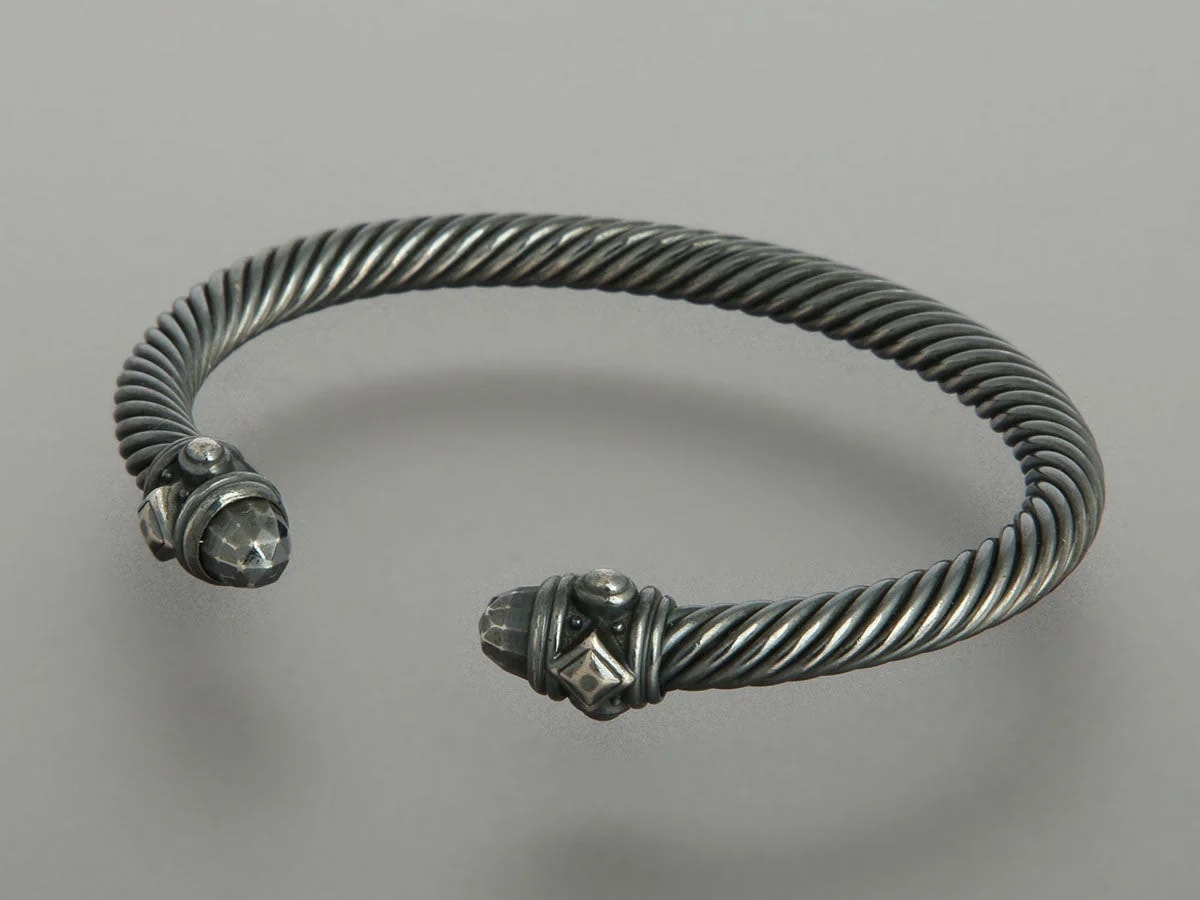David Yurman Blackened Renaissance Cable 4mm 3