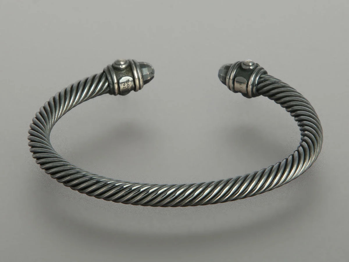 David Yurman Blackened Renaissance Cable 4mm 4