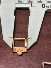 Omega Buckle Set Adjustable Size Replacement Strap Buckle 4