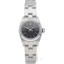 Rolex Oyster Perpetual 67180(U) Stainless Steel WomenWatch Blac... 2