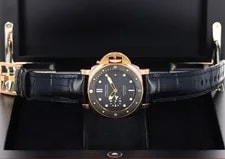 Panerai PAM 974 Luminor Submersible Goldtech OroCarbo Limited 18kt RG 42mm 2