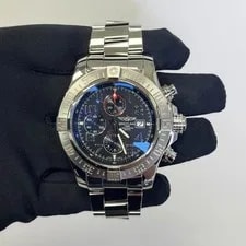 Breitling Super Avenger 48mm Black Dial Ref# A13370 2