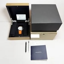 Panerai Luminor Marina PAM01314 44MM White Stainless Steel Box Paper 2
