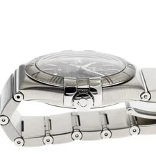 Omega Constellation 123.10.35.20.01.002 35mm SS Black #C6792 4